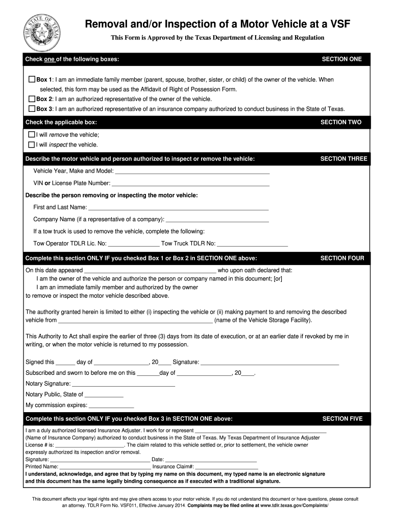 Vsf Form Fill Out And Sign Printable PDF Template SignNow