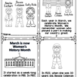 Women s History Month Black History Month Activities Black History