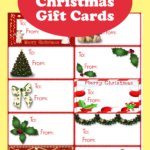 10 Best Free Printable Christmas Gift Cards Printablee