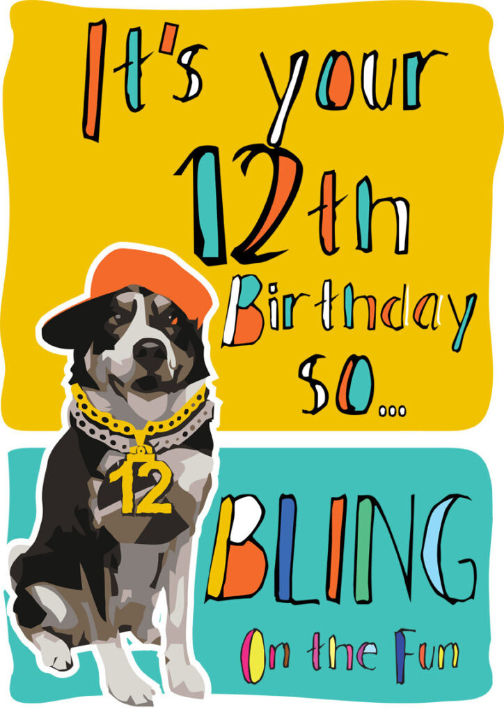 10 Gorgeous Printable Birthday Cards For 12 Year Olds free 