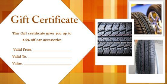 16 Personalized Auto Detailing Gift Certificate Templates Demplates 