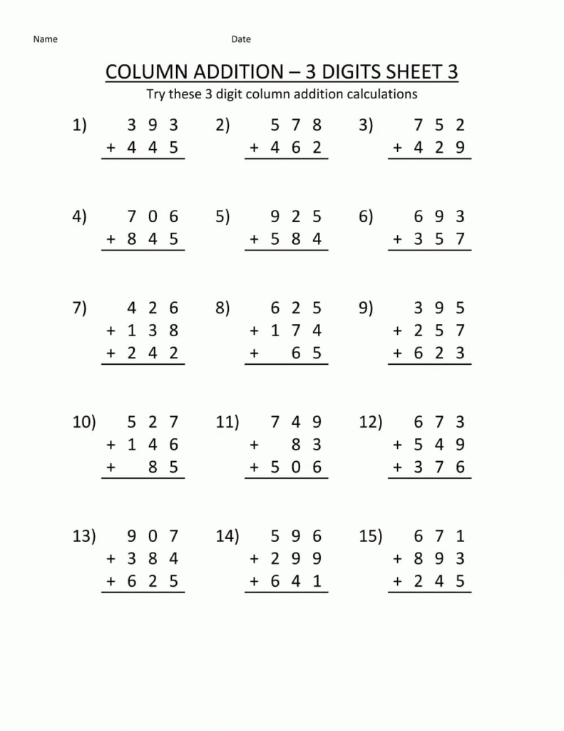 2Nd Grade Common Core Math Worksheets For Printable Math Db excel