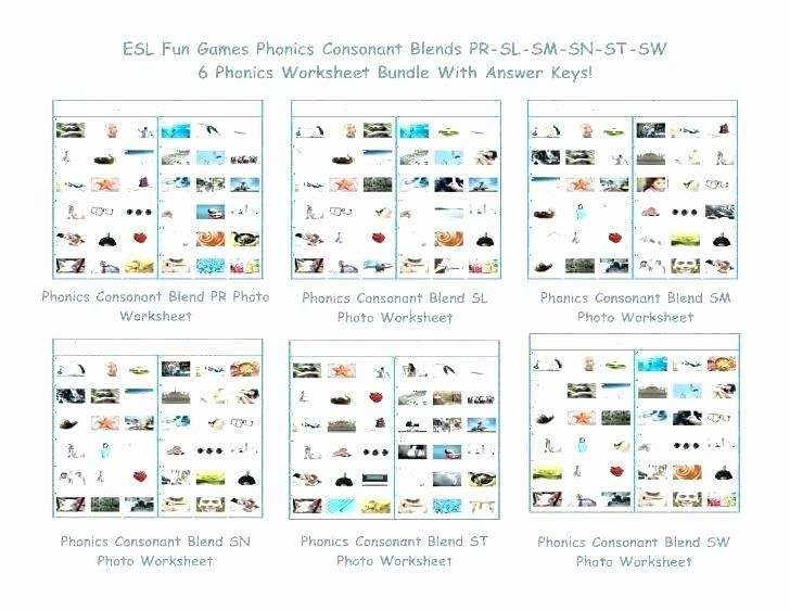 2nd Grade Consonant Blends Worksheets Phonics Consonant Blends 