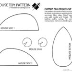 365 Designs DIY Burlap And Denim Mouse Toy