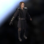 Anakin Skywalker Low Poly Download Free 3D Model By Stym cc8a36a
