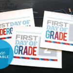 Back To School FREE First Day Printables