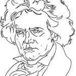 Beethoven Outline Coloring Pages Best Place To Color