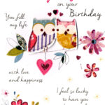 Birthday Cards For Wife Card Design Template