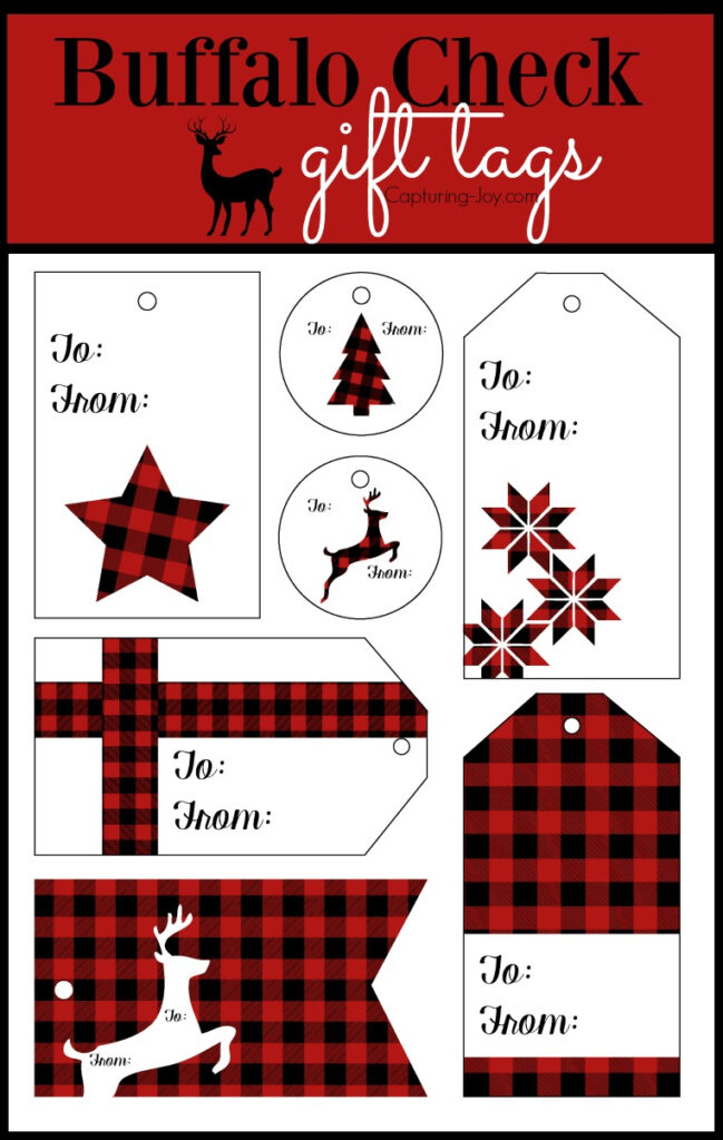 Buffalo Check Plaid Free Printables Capturing Joy With Kristen Duke