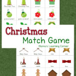 Christmas Match Game Mamas Learning Corner