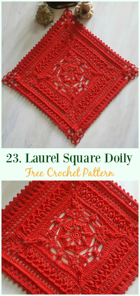 Crochet Doily Free Patterns Instructions