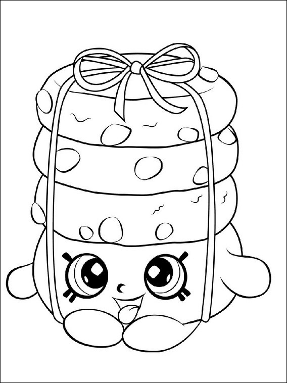 Desenhos Infantis Para Colorir Dos Shopkins