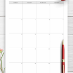 Download Printable Monthly Meal Plan PDF