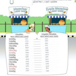 English Worksheet For Grade 2 Math Vocabulary Worksheet Vocabulary