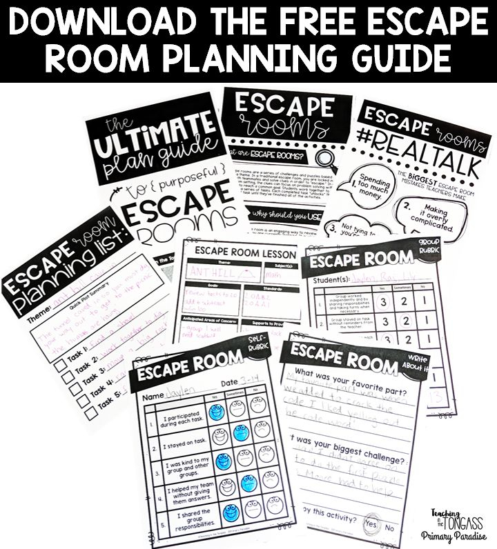 Escape Rooms For The Classroom Escape Room Challenge Escape The 
