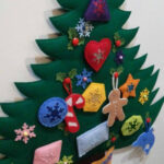 Felt Christmas Tree Montessori Toy Christmas Gift For Child Christmas