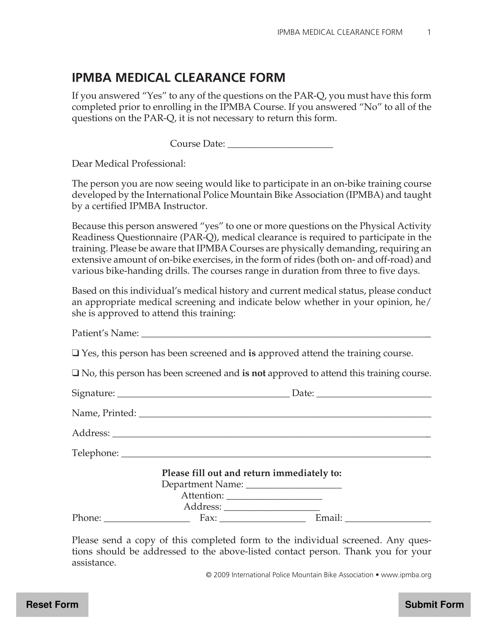FREE 30 Medical Clearance Forms In PDF MS Word