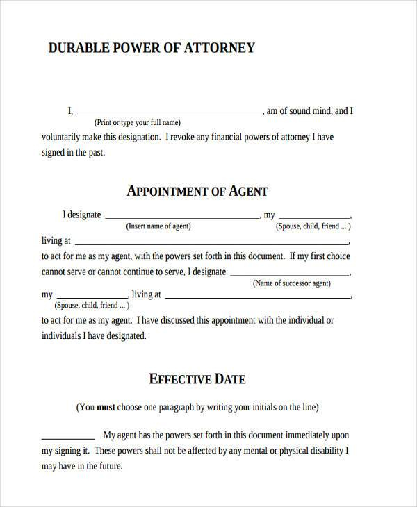 FREE 35 Power Of Attorney Forms In PDF