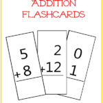Free Printable Addition Flashcards Imperfect Homemaker