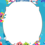 FREE Printable Baby Shark Birthday Invitation Templates Shark