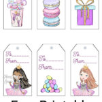 Free Printable Birthday Gift Tags 12 Cute Variations