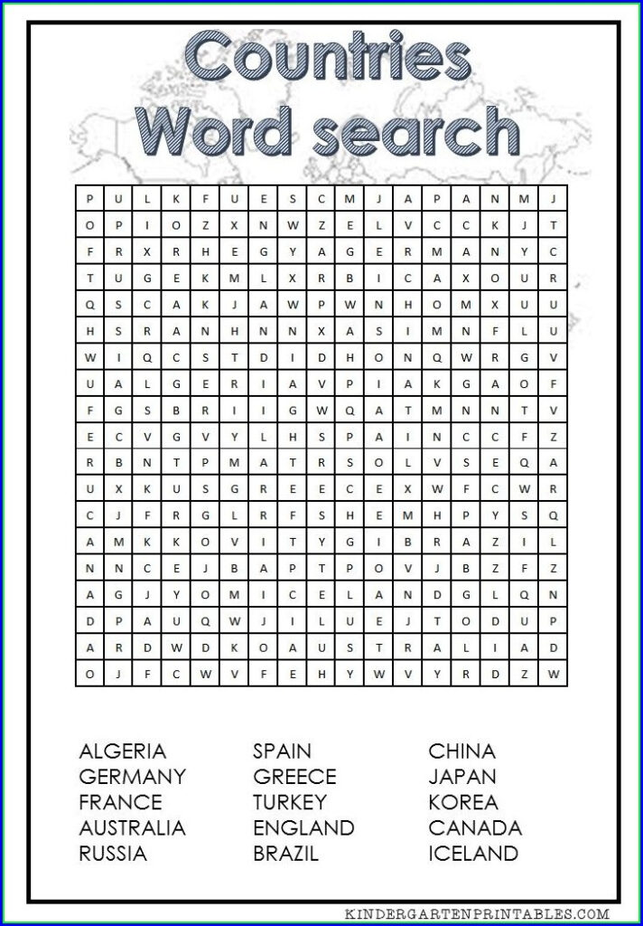 Free Printable Black History Word Search Worksheet Resume Examples