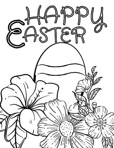 Free Printable Easter Coloring Pages PDF Cenzerely Yours