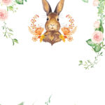 Free Printable Template Some Bunny Is One Birthday Invitation In