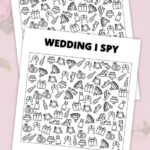 Free Printable Wedding I Spy Game For Kids Pjs And Paint