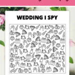 Free Printable Wedding I Spy Game For Kids Wedding I Spy Free