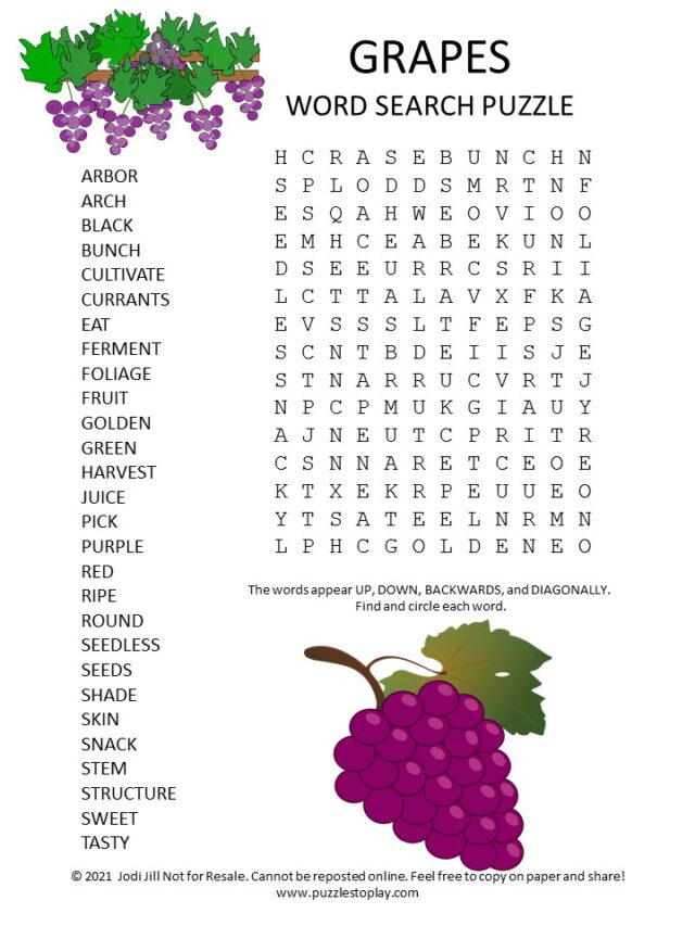 Free Word Search Puzzle Worksheet List Page 16 Puzzles To Play