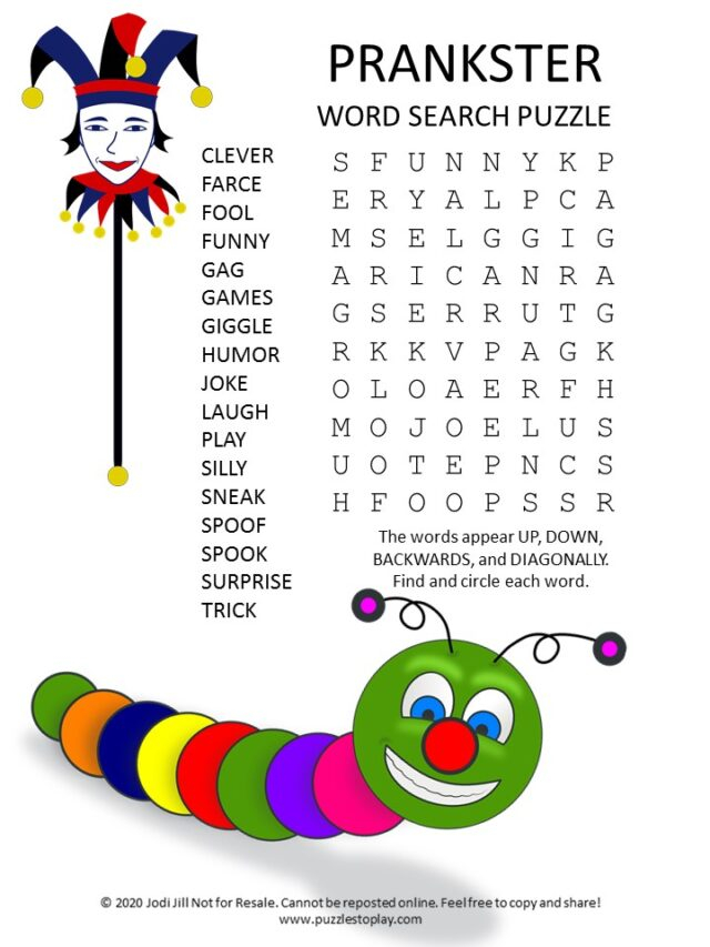 Free Word Search Puzzle Worksheet List Page 4 Puzzles To Play