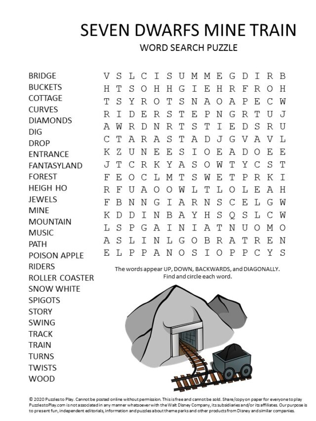 Free Word Search Puzzle Worksheet List Page 4 Puzzles To Play