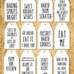 Funny Free Printable Baking Gift Tags Lovely Planner