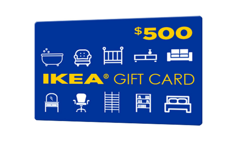 Get A 500 IKEA Gift Card Get It Free