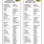 Great For People With Type 2 Diabetes This Printable Grocery List