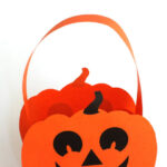 Halloween Paper Pumpkin Basket Printable The Craft Train