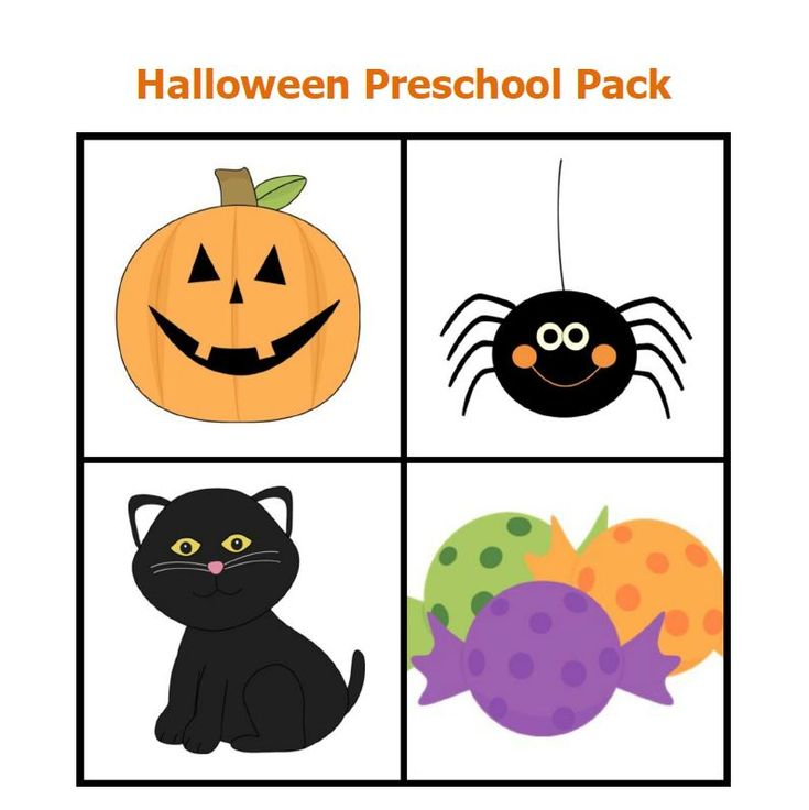 Halloween Preschool Printable Activity Pack Halloween Preschool 