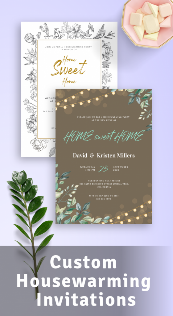 Housewarming Invitations Download PDF Or Order Printed