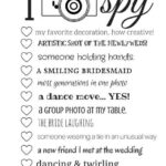 I Spy Wedding Game Free Printable Wedding Games For Guests Wedding