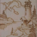 Image Result For Free Wood Burning Tracing Patterns Lighthouse Wood