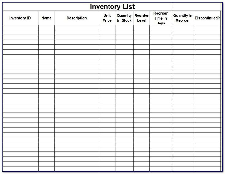 Inventory Control Forms In 2020 Spreadsheet Template Schedule