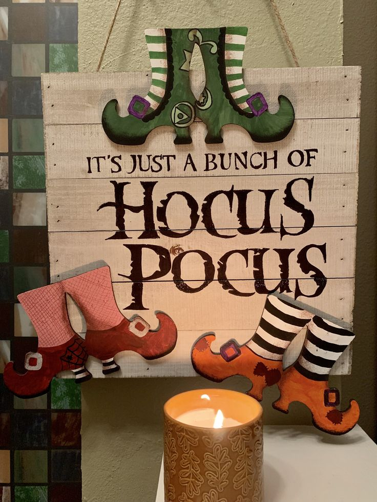 It s Just A Bunch Of Hocus Pocus In 2021 Hocus Pocus Decorations 