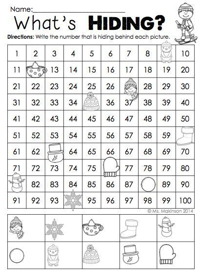 January Printables First Grade Literacy And Math Grade R Worksheets 
