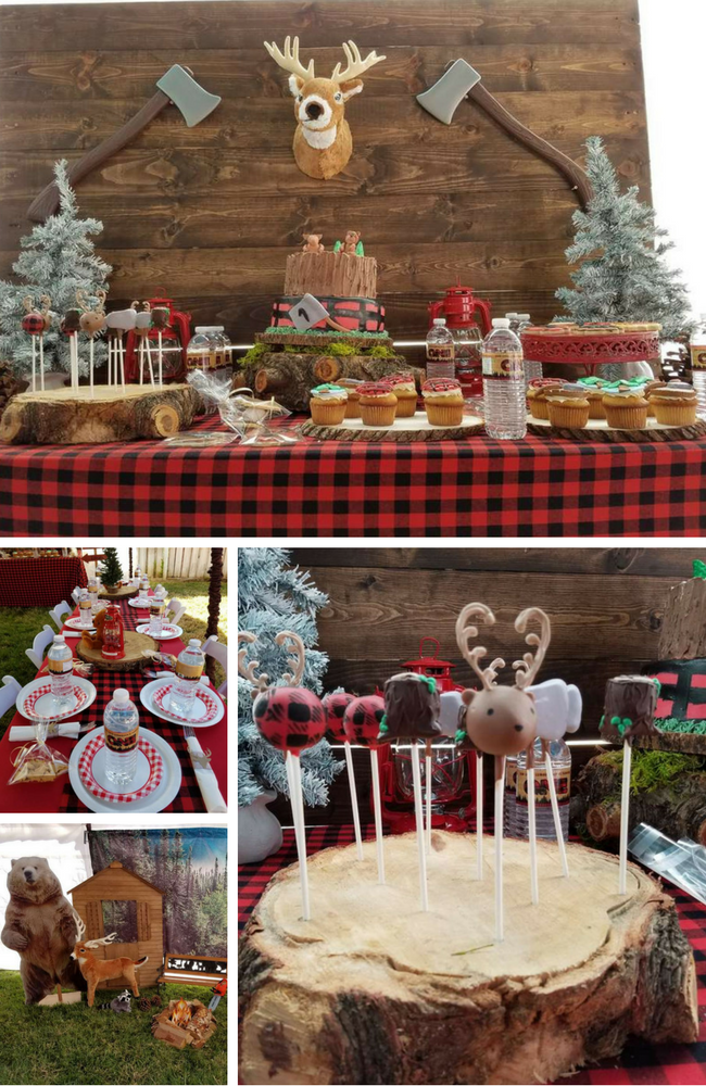 Lumberjack Party Inspirations Birthday Party Ideas Themes