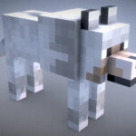 Minecraft Wolf Download Free 3D Model By Vincent Yanez vinceyanez