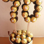 Mit Ferrero Rocher Basteln Birthday Surprise 70th Birthday Gifts