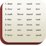 Ou Ow Worksheets 3rd Grade Advanced Phonics Ou Ow Word List And