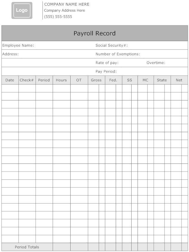 Payroll Form Templates Google Search Payroll Template Payroll 