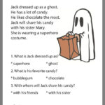 Pin By Connie Govenettio On Reading Halloween Reading Comprehension